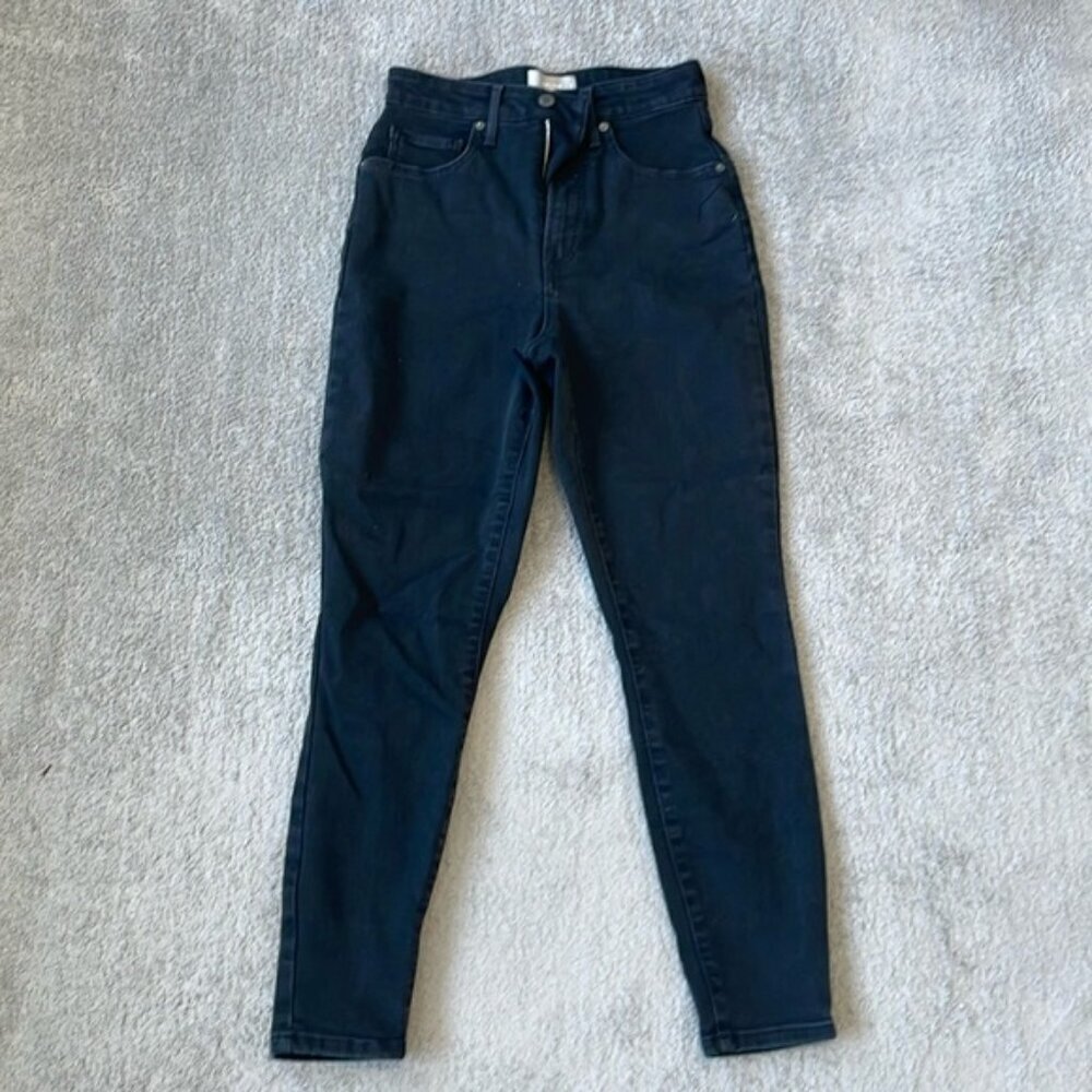 EC Black Everlane High Waist Skinny Jeans - Crop - Size 28